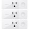 WeMo - Mini WiFi Smart Plug (3-Pack) - White-Front_Standard