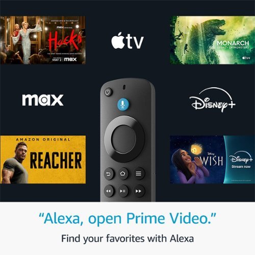 Amazon Alexa Voice Remote with TV controls (requires compatible Fire TV device) - Black WORLDWIDE DELIVERY