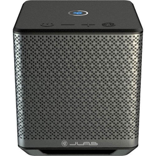 JLab - Block Party Wireless Speaker - Gray/Black-Front_Standard 