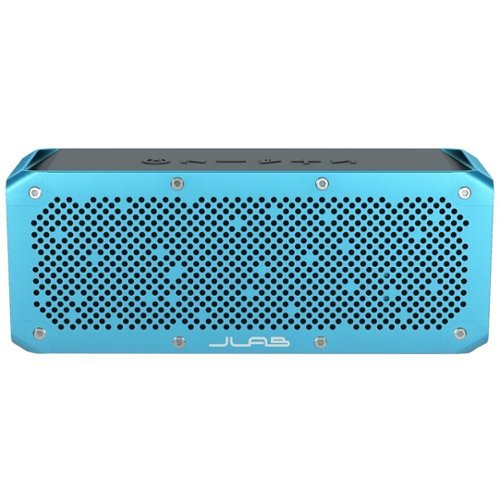 JLab - Crasher XL Portable Bluetooth Speaker - Blue-Front_Standard 