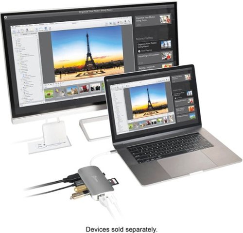 j5create USB-C Multi Adapter for Mac, PC and More - Silver SHOP ONLINE