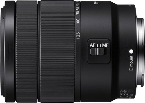Sony E 18-135mm f/3.5-5.6 OSS All-in-One Zoom Lens for E-Mount Cameras - Black GLOBAL SHIPPING