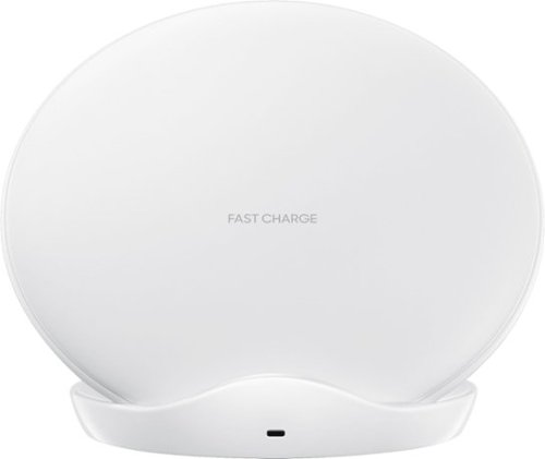  Samsung - 9W Fast Charge Wireless Charging Stand - White