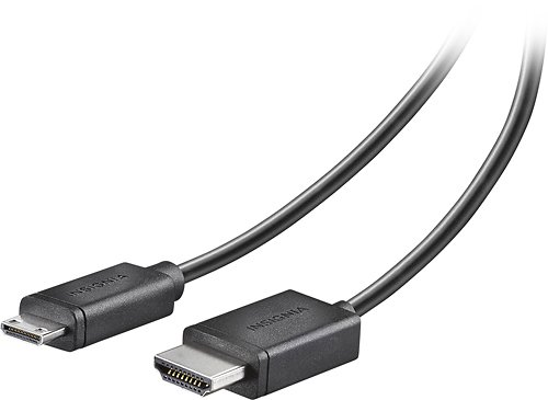  Insignia™ - 4' High-Speed HDMI-to-Mini HDMI Cable - Black
