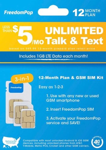 FreedomPop - 12-Month Prepaid Plan LTE 3-in-1 SIM Card Kit-Front_Standard 