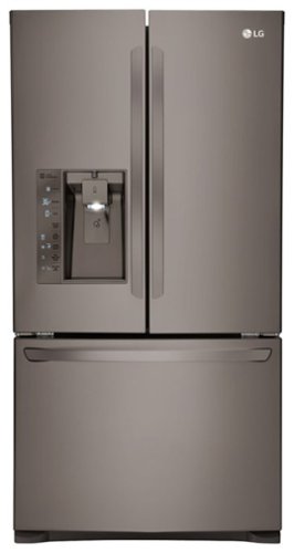  LG - 24.0 Cu. Ft. Counter-Depth French Door Refrigerator