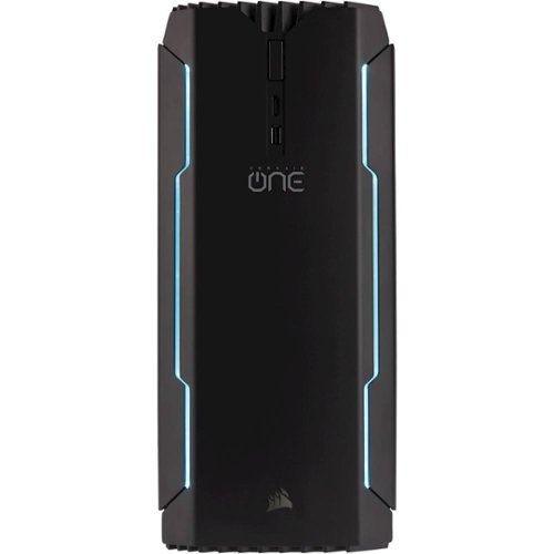 CORSAIR - ONE Desktop - Intel Core i7 - 32GB Memory - NVIDIA GeForce GTX 1080 Ti - 2TB Hard Drive + 480GB Solid State Drive - Black-Front_Standard 