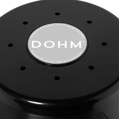 Yogasleep Dohm Classic Natural Sound Machine - Black WORLDWIDE DELIVERY