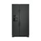Amana - 21.4 Cu. Ft. Side-by-Side Refrigerator - Black-Front_Standard