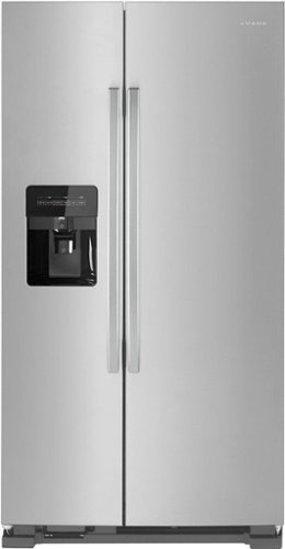 Image of Amana - 21.4 Cu. Ft. Side-by-Side Refrigerator - Stainless steel