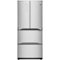 LG - Kimchi and Specialty Food 14.3 Cu. Ft. 4-Door French Door Refrigerator - Platinum Silver-Front_Standard