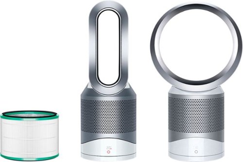 Dyson - Filtro de repuesto para purificador de aire original (HP01, HP02, DP01) Filtro HEPA de vidrio de 360° - Verde/Blanco