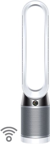  Dyson - TP04 Pure Cool Tower 800 Sq. Ft. Air Purifier - White/Silver