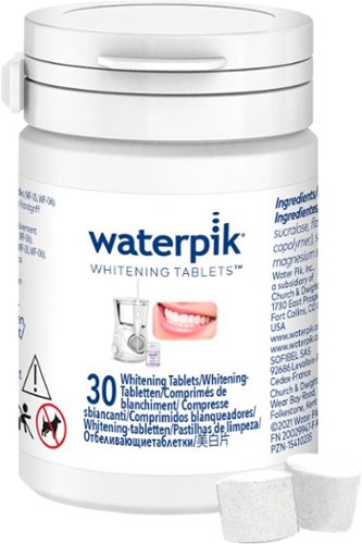 Waterpik - Refill Tablets for Whitening Water Flossers (30-Pack)
