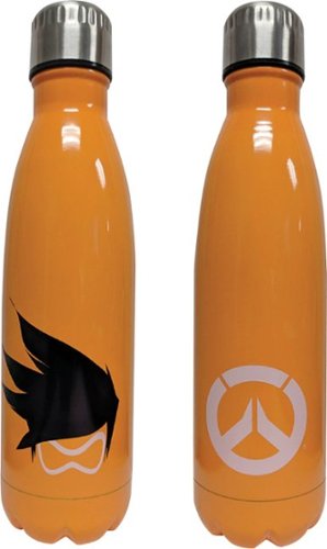  Overwatch - Tracer 17-Oz. Water Bottle - Orange/Black/White