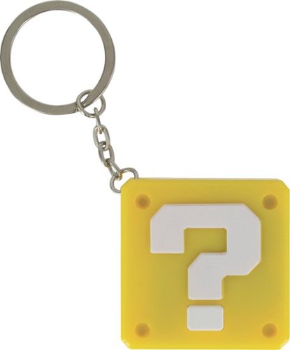  Paladone - Super Mario Question Block Key Chain Light - Yellow