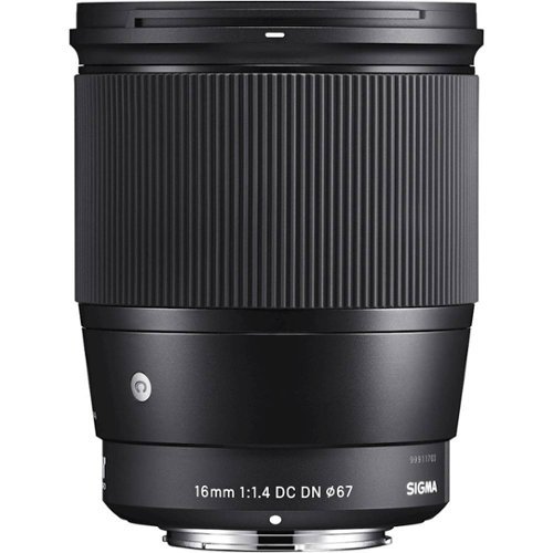 Sigma Contemporary 16mm f/1.4 DC DN Wide-Angle Lens for Select Sony E-mount Cameras - Black WORLDWIDE DELIVERY