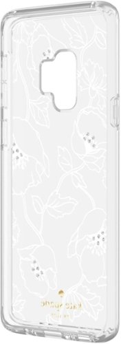 kate spade new york Protective Hardshell Case for Samsung Galaxy S9 - Dreamy Floral White with Gems HOW TO BUY