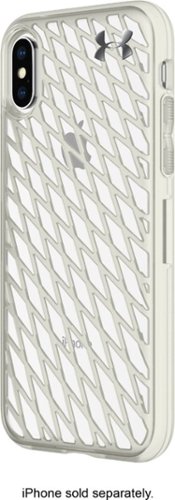  Under Armour - Protect Inner Strength Case for Apple® iPhone® X and XS - Glow In the Dark/Clear