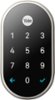 Nest x Yale - Smart Lock Wi-Fi Replacement Deadbolt with App/Keypad/Voice assistant Access - Satin Nickel-Front_Standard 