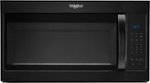 Whirlpool - 1.7 Cu. Ft. Over-the-Range Microwave - Black - Front_Standard