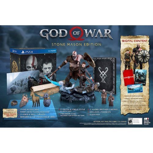  God of War Stone Mason Edition - PlayStation 4