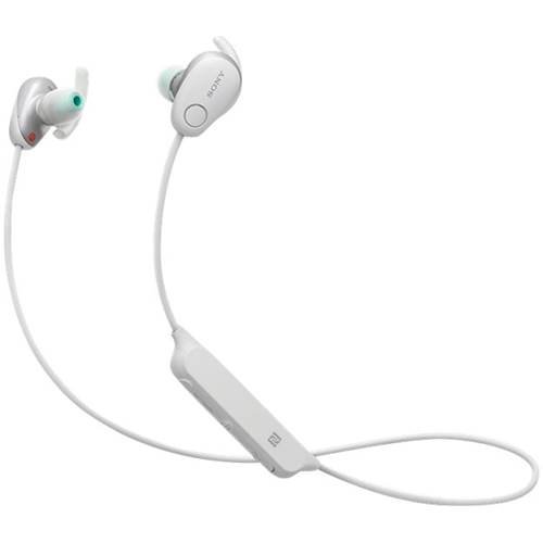 Sony - SP600N Sports Wireless Noise Cancelling In-Ear Headphones - White