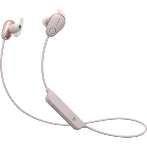 Sony - SP600N Sports Wireless Noise Cancelling In-Ear Headphones-Front_Standard 