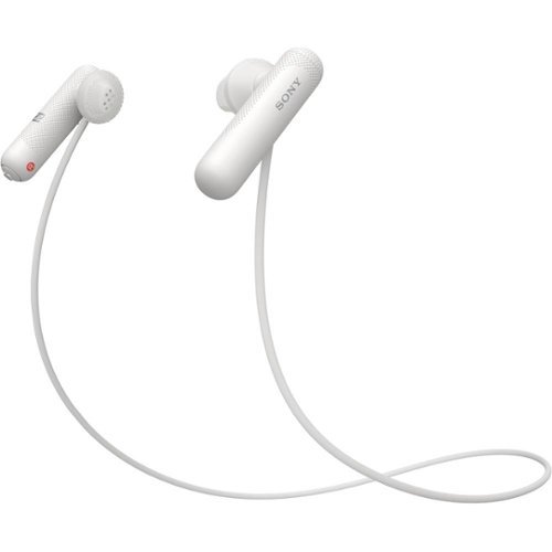 Sony - WI-SP500 Wireless In-Ear Headphones - White-Front_Standard 