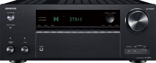  Onkyo - TX 9.2-Ch. Hi-Res 4K HDR Compatible A/V Home Theater Receiver - Black