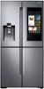 Samsung - Family Hub 28 Cu. Ft. 4-Door Flex French Door Fingerprint Resistant Refrigerator - Stainless steel-Front_Standard