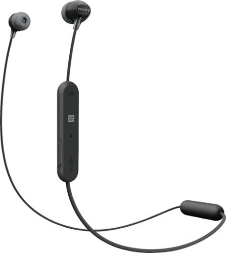  Sony - WI-C300 Wireless In-Ear Headphones - Black