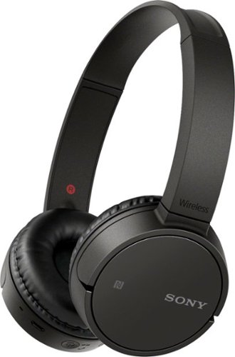  Sony - WH-CH500 Wireless On-Ear Headphones - Black
