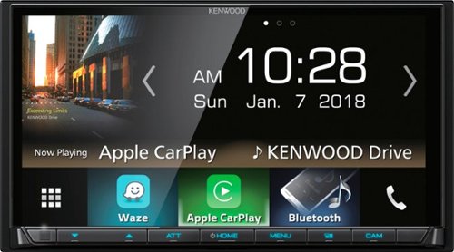  Kenwood - 7&quot; - Built-in Bluetooth - In-Dash Digital Media Receiver - Black