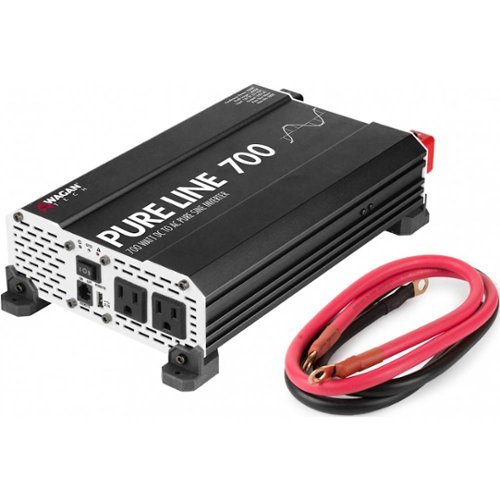 Wagan - Pure Line 700W Power Inverter - Black-Front_Standard 