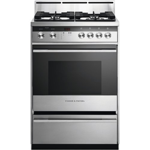 Fisher And Paykel Or24sdmbgx2 N 24" Wide 2.5 Cu. Ft. Free Standing Gas Range - Stainless