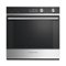 Fisher & Paykel - 23.5" Built-In Single Electric Convection Wall Oven - Stainless Steel/Black Glass-Front_Standard