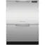 Front. Fisher & Paykel - 24" Front Control Built-In Dishwasher - Stainless Steel.