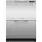 Fisher & Paykel - 24" Front Control Built-In Dishwasher - Stainless Steel-Front_Standard