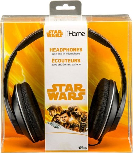  eKids - Star Wars Millenium Falcon Wired Over-the-Ear Headphones - Black