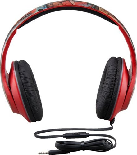  Deadpool - Wired Over-the-Ear Headphones - Black
