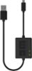 Mission - 0.82' Mini USB-to-USB Cable - Black-Front_Standard