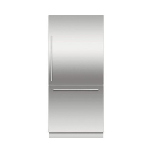Fisher &amp; Paykel - ActiveSmart 16.8 Cu. Ft. Bottom-Freezer Built-In Refrigerator - Custom Panel Ready