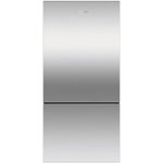 Fisher & Paykel - ActiveSmart 17.5 Cu. Ft. Bottom-Freezer Counter-Depth Refrigerator - Stainless steel - Front_Standard