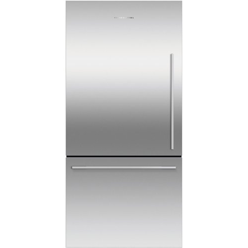 Fisher & Paykel - ActiveSmart 17.1 Cu. Ft. Bottom-Freezer Counter-Depth Refrigerator - Stainless steel