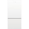 Fisher & Paykel - ActiveSmart 17.5 Cu. Ft. Bottom-Freezer Counter-Depth Refrigerator - White-Front_Standard