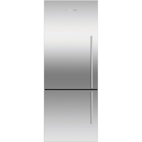 Fisher & Paykel - ActiveSmart 13.4 Cu. Ft. Bottom-Freezer Counter-Depth Refrigerator - Stainless steel