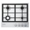 Fisher & Paykel - 23.6" Gas Cooktop - Stainless Steel-Front_Standard