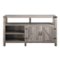 Walker Edison - 58” Modern Farmhouse TV Stand for TV's up to 65” - Grey Wash-Front_Standard