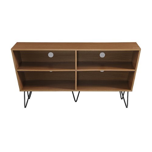 Walker Edison - Crosby TV Stand for Most Flat-Panel TVs Up to 55" - Acorn-Front_Standard 